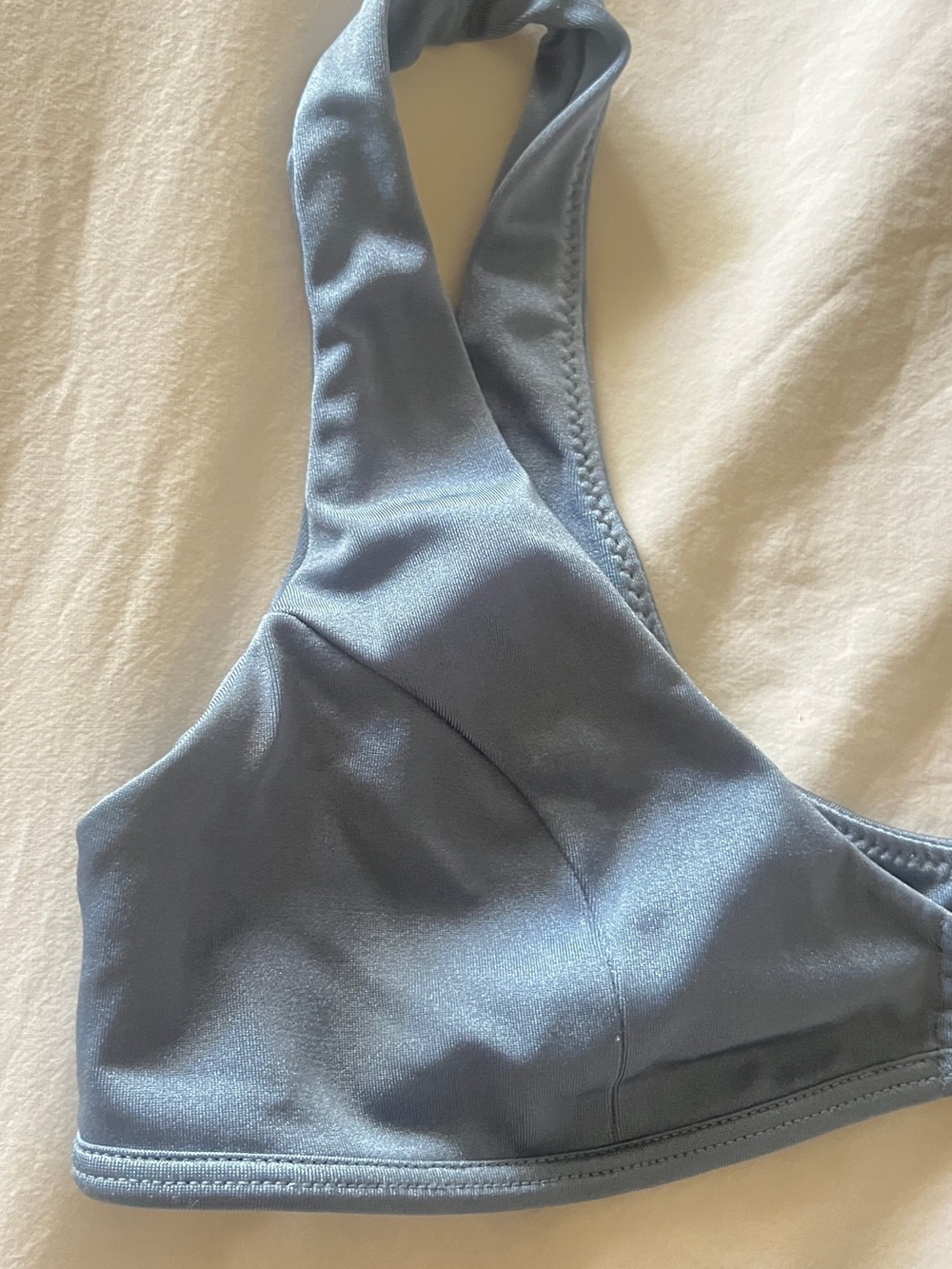 SOMMER SWIM Sexy Light Blue Bikini Set with Gold Clasp - Picture 7 of 7